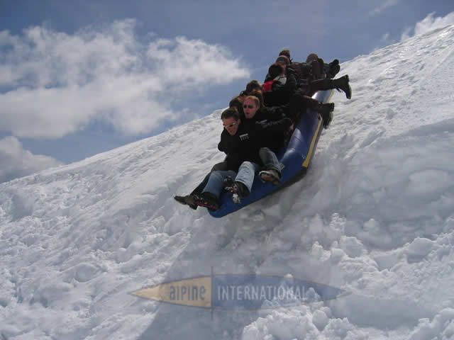 Winter-Rafting mit alpine international